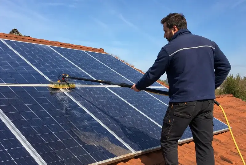 Nettoyage et entretien de panneaux solaires à Ennevelin